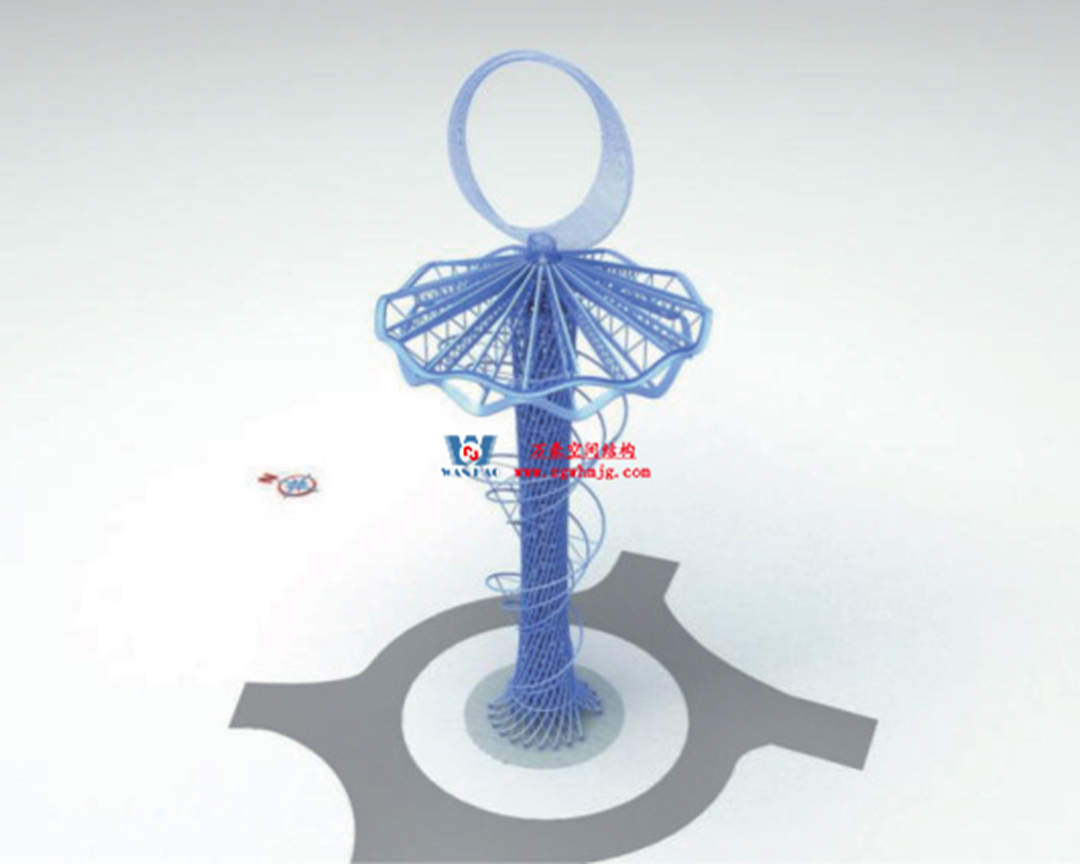 ETFE膜結(jié)構(gòu)地標(biāo)塔—以愛之名，點亮絲路歡樂世界