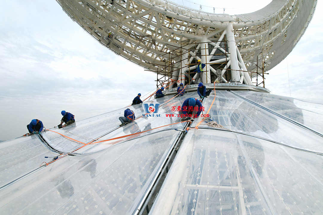 ETFE膜結(jié)構(gòu)地標(biāo)塔—以愛之名，點亮絲路歡樂世界