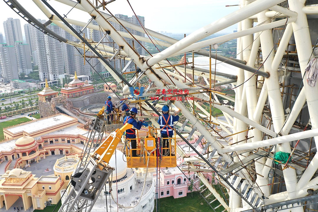 ETFE膜結(jié)構(gòu)地標(biāo)塔—以愛之名，點亮絲路歡樂世界