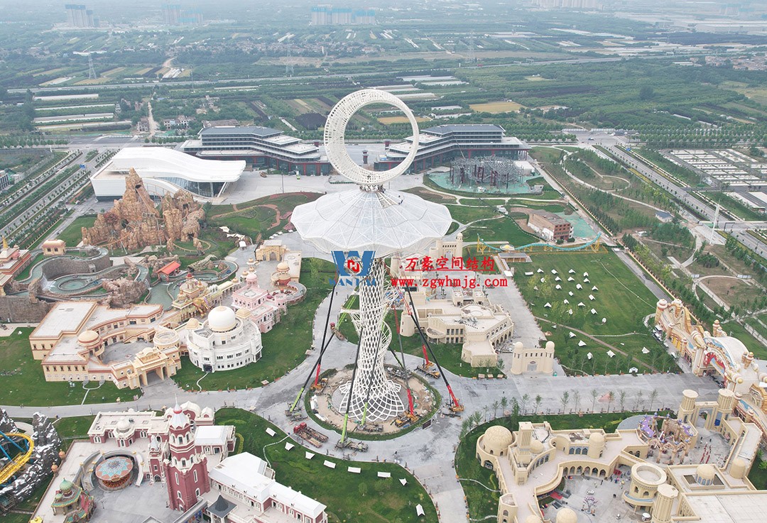 ETFE膜結(jié)構(gòu)地標(biāo)塔—以愛之名，點亮絲路歡樂世界