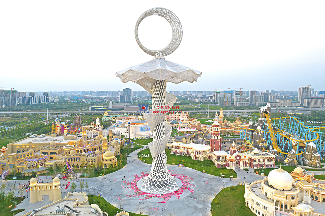 ETFE膜結(jié)構(gòu)地標(biāo)塔—以愛之名，點亮絲路歡樂世界