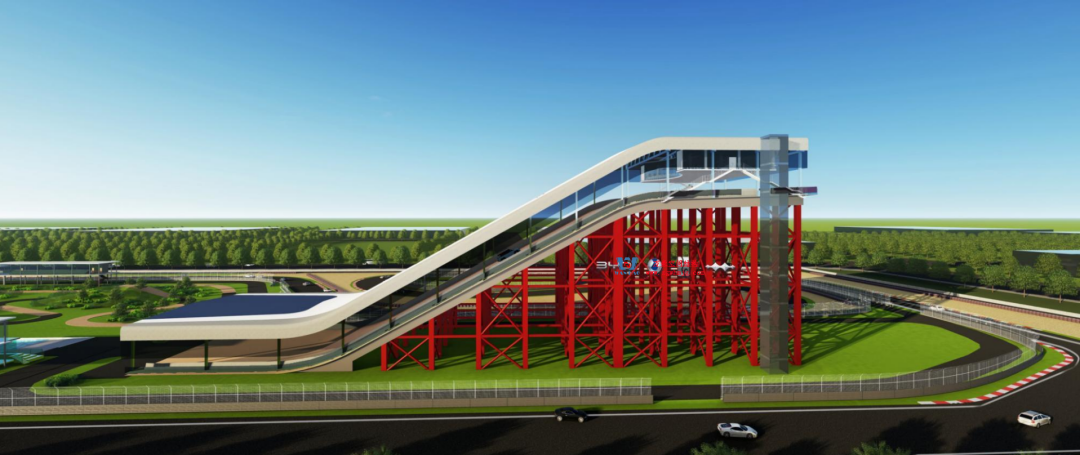 比亞迪紹興嵊州賽車場(chǎng)干拔沙坡觀景平臺(tái)鋼結(jié)構(gòu)項(xiàng)目 比亞迪紹興嵊州賽車場(chǎng)干拔沙坡觀景平臺(tái)鋼結(jié)構(gòu)項(xiàng)目