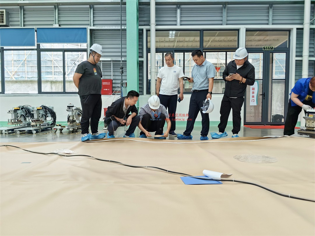 科技賦能品質(zhì)工程 | 萬豪集團(tuán)攜手浙大團(tuán)隊(duì)圓滿完成無錫奧體中心膜結(jié)構(gòu)排水試驗(yàn)驗(yàn)收 科技賦能品質(zhì)工程 | 萬豪集團(tuán)攜手浙大團(tuán)隊(duì)圓滿完成無錫奧體中心膜結(jié)構(gòu)排水試驗(yàn)驗(yàn)收