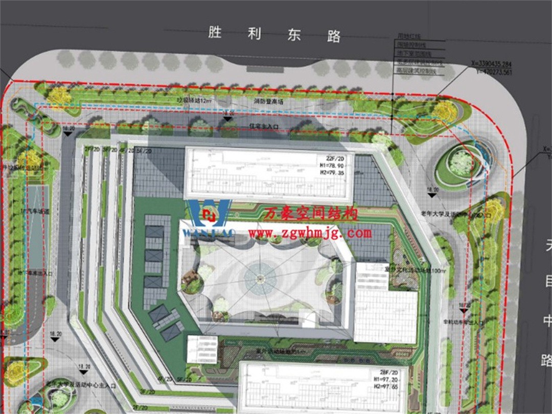 安吉縣昌碩小區(qū)地塊房產(chǎn)開發(fā)項目鋼結(jié)構(gòu)天幕 安吉縣昌碩小區(qū)地塊房產(chǎn)開發(fā)項目鋼結(jié)構(gòu)天幕