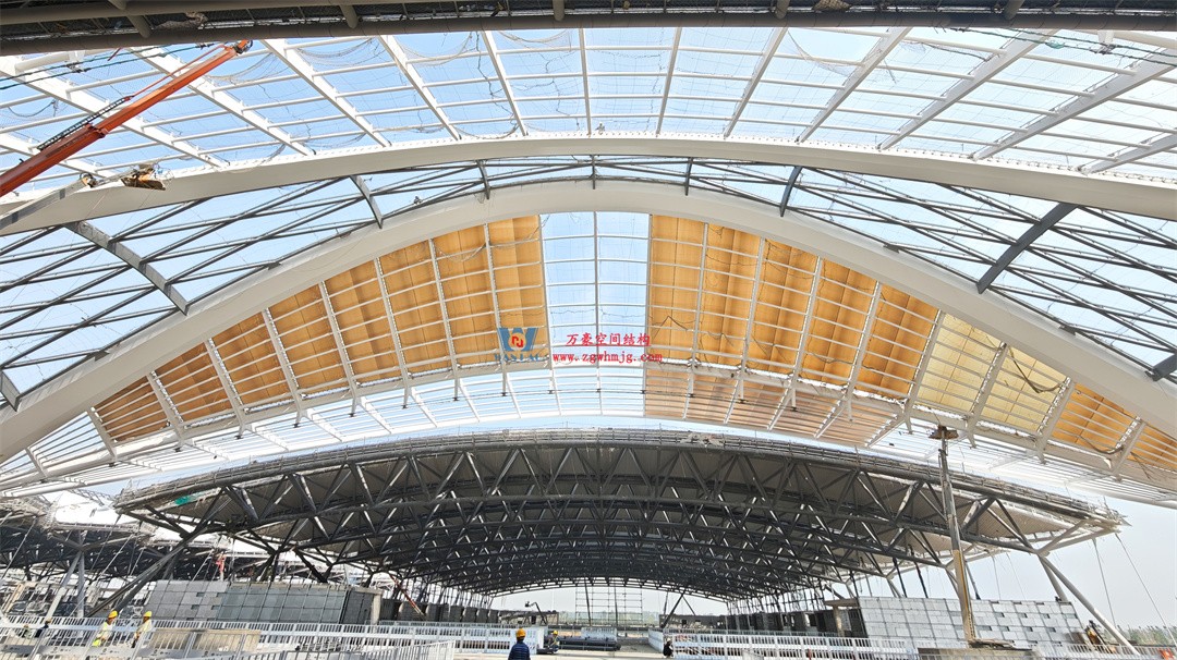 千帆競發(fā)勢如虹｜中原國際會展中心膜結(jié)構(gòu)天幕攻堅(jiān)實(shí)錄，擎起中原會展新地標(biāo)！