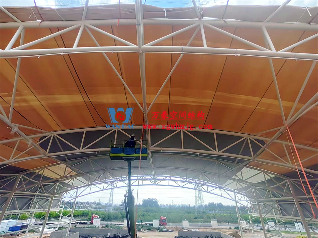 鄭州比亞迪沙坡PTFE膜結(jié)構(gòu)工程