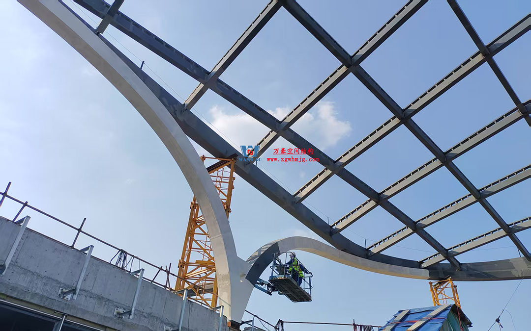 ETFE氣枕膜與雙曲面空間網(wǎng)殼結(jié)構(gòu)結(jié)合是什么樣？一起來一睹真容