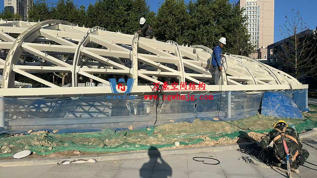 安吉縣人民路地塊房產(chǎn)開發(fā)ETFE膜結(jié)構(gòu)項目