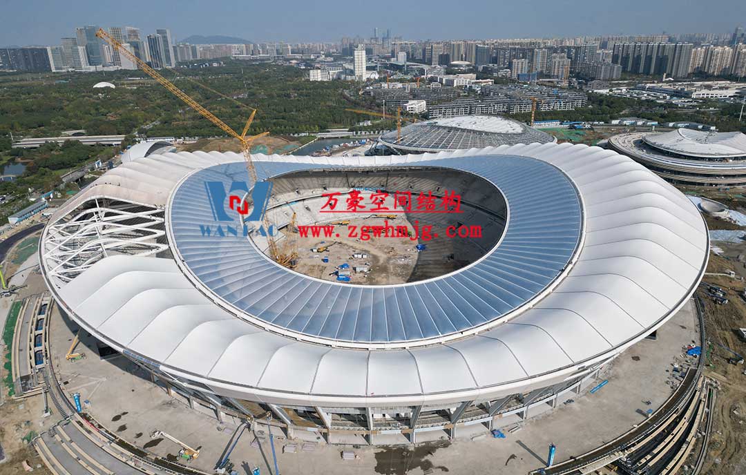 無錫奧林匹克體育產業(yè)中心ETFE膜結構項目 無錫奧林匹克體育產業(yè)中心ETFE膜結構項目