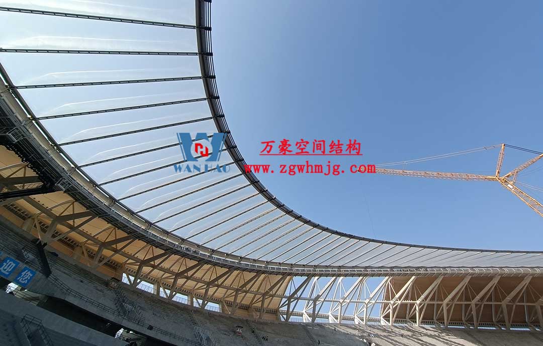 無錫奧林匹克體育產業(yè)中心ETFE膜結構項目 無錫奧林匹克體育產業(yè)中心ETFE膜結構項目