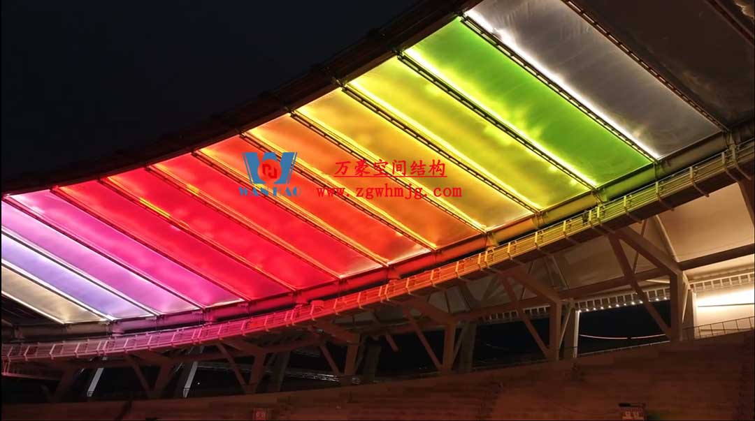 無錫奧林匹克體育產業(yè)中心ETFE膜結構項目 無錫奧林匹克體育產業(yè)中心ETFE膜結構項目