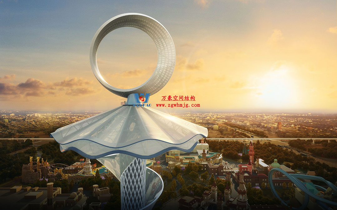 ETFE膜結(jié)構(gòu)地標塔—以愛之名，點亮絲路歡樂世界