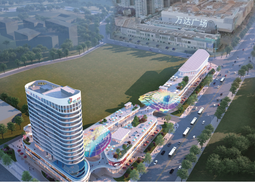 廣州茂名總匯天街商業(yè)街ETFE膜結(jié)構(gòu)工程