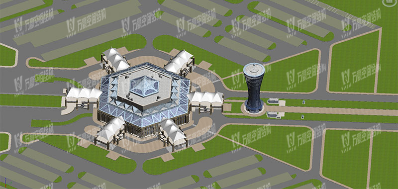 青海茶卡鹽湖天空之境集散中心鋼膜結(jié)構(gòu)項(xiàng)目竣工 青海茶卡鹽湖天空之境集散中心鋼膜結(jié)構(gòu)項(xiàng)目竣工