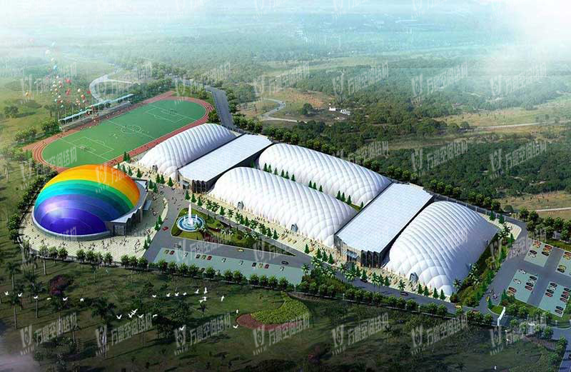 充氣膜結構裁剪設計方法有哪些？分別都有什么特點？