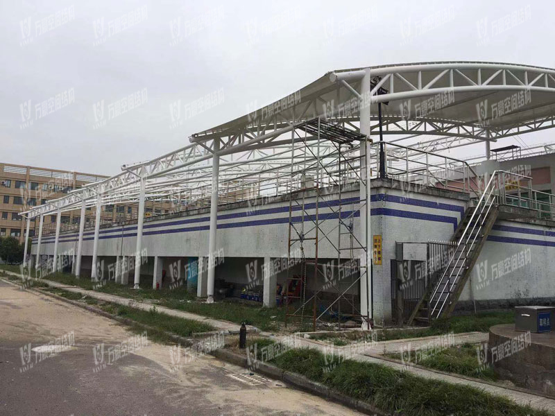 慈溪自來水廠污水池膜結構 慈溪自來水廠污水池膜結構